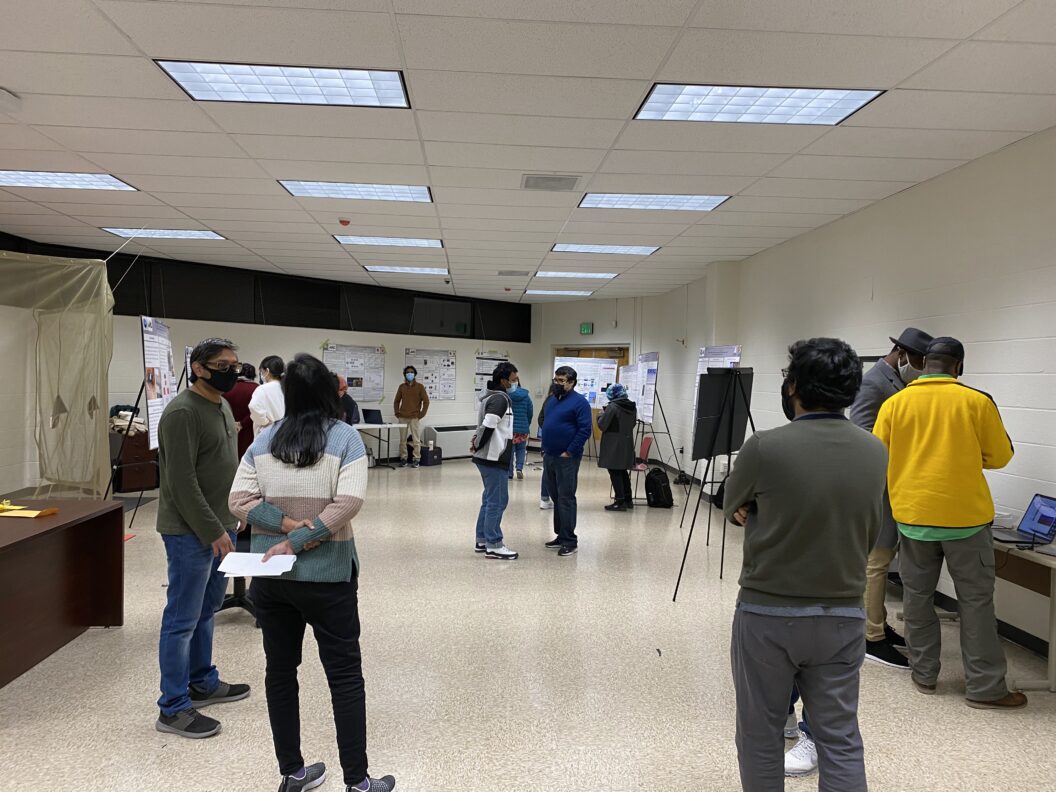 IS Students Presented Final Research Projects During Poster Session