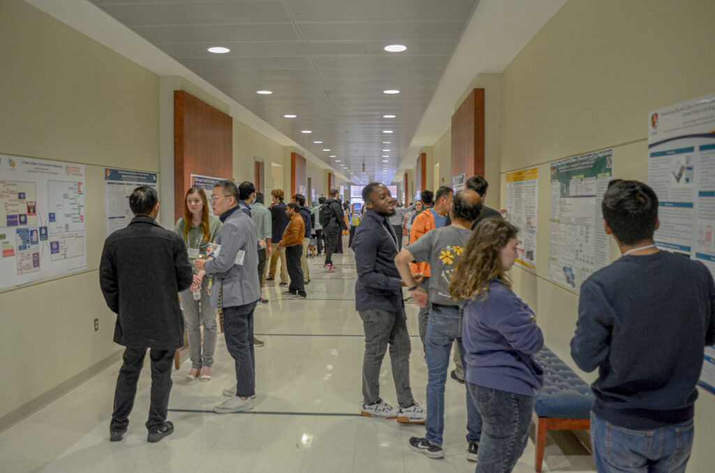 Students, Faculty and Staff at the Symposium event 