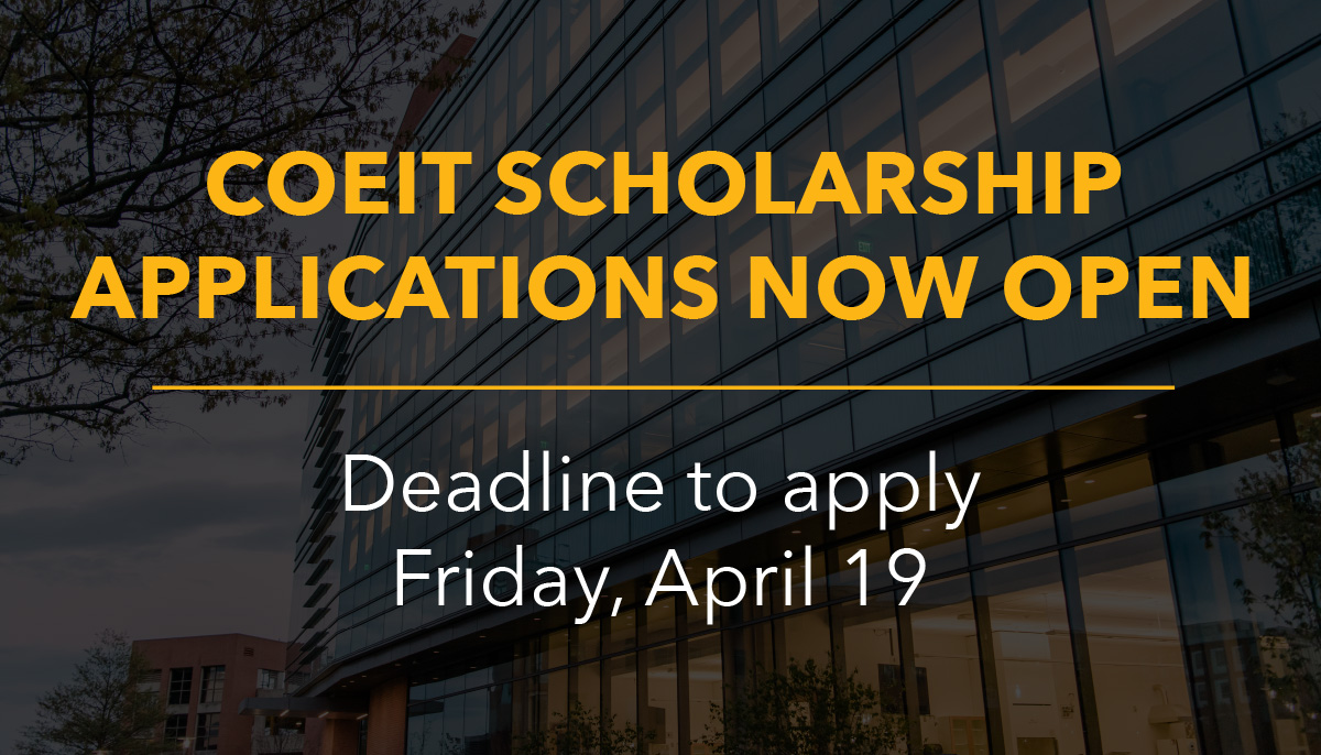 COEIT Scholarship Applications Now Open