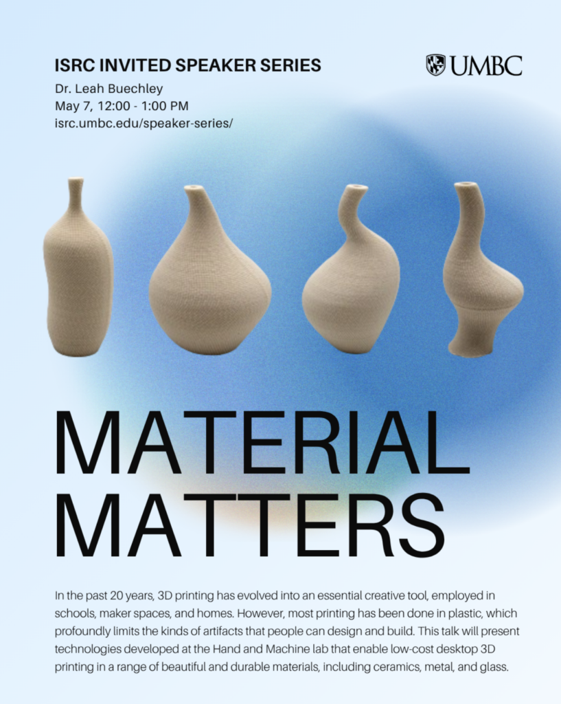 Material Matters event graphic